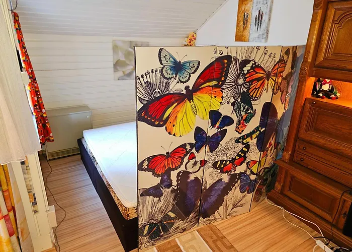 6 Pers Aan Skilift Grootste Skigebied Nabij Bikepark Unieke Locatie Met Zeer Rustige Tuin In Het Bos En Het Gezellige Centrum Leuke Cafes Restaurants En Gratis Zwembad Sauna Relax Speelruimte Parkeerplaats Naast Der Brabander Lejlighed