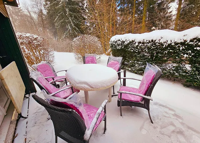 6 Pers Aan Skilift Grootste Skigebied Nabij Bikepark Unieke Locatie Met Zeer Rustige Tuin In Het Bos En Het Gezellige Centrum Leuke Cafes Restaurants En Gratis Zwembad Sauna Relax Speelruimte Parkeerplaats Naast Der Brabander Apartament